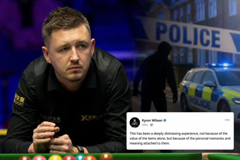 Kyren Wilson burglary snooker: world champion reacts after home raided during Championship League in Leicester